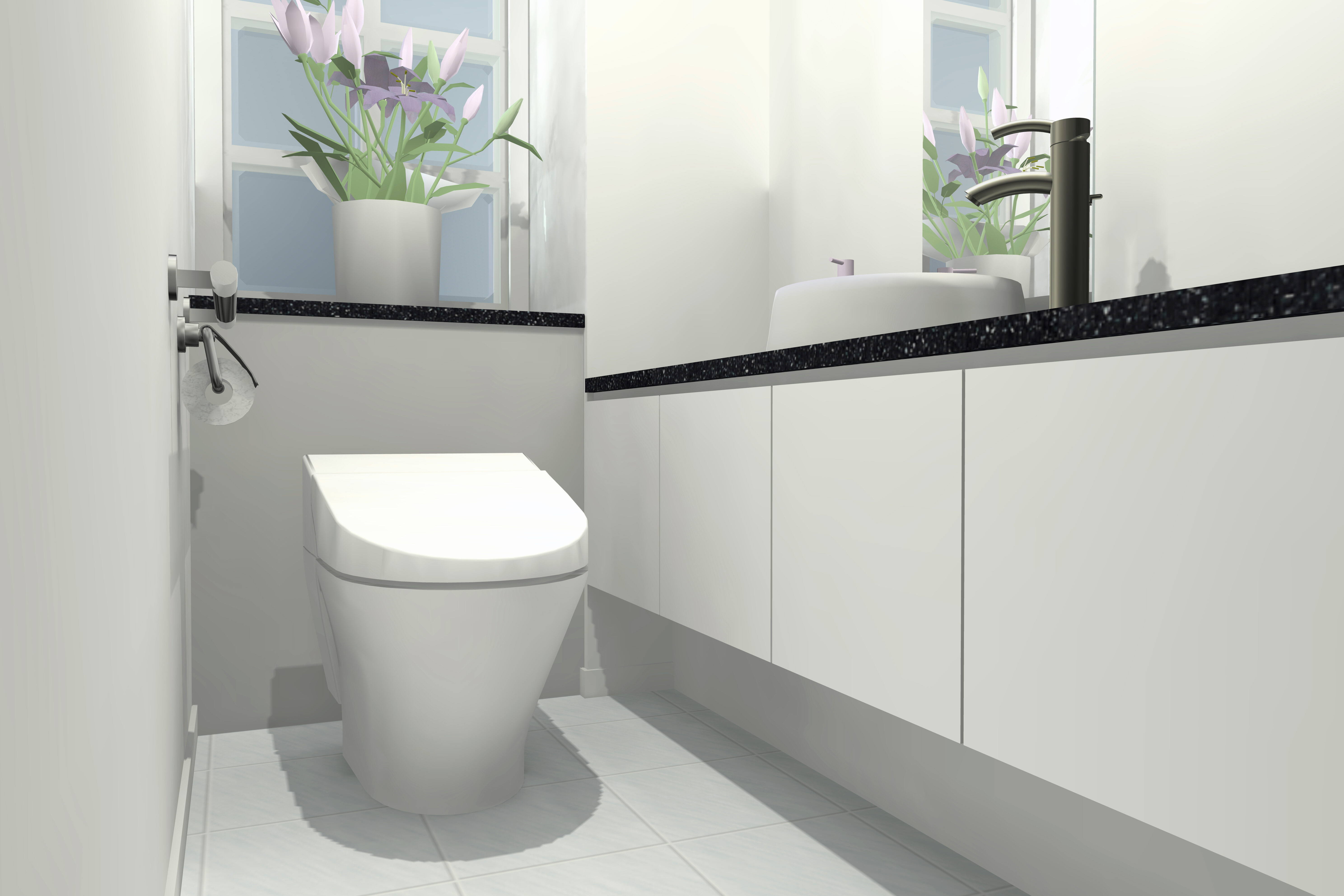 クリーンなトイレ